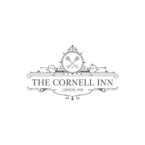 Luxury Boutique Hotel Logo for The Cornell Inn Design by VOLVE