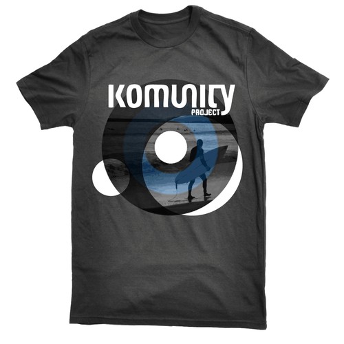 T-Shirt Design for Komunity Project by Kelly Slater Diseño de CSBS