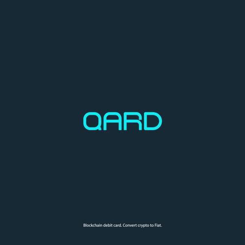 Make A Logo For A Crypto Debit Card - QARD Design by Visualizer✪