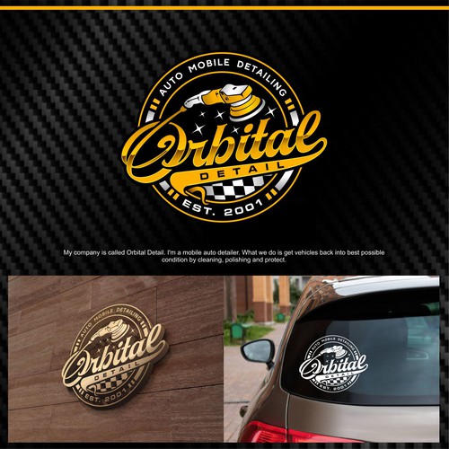 Design Logo for mobile detailing por arteq04