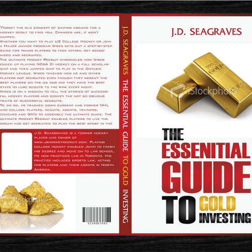 The Essential Guide to Gold Investing Book Cover Design por M.D.design
