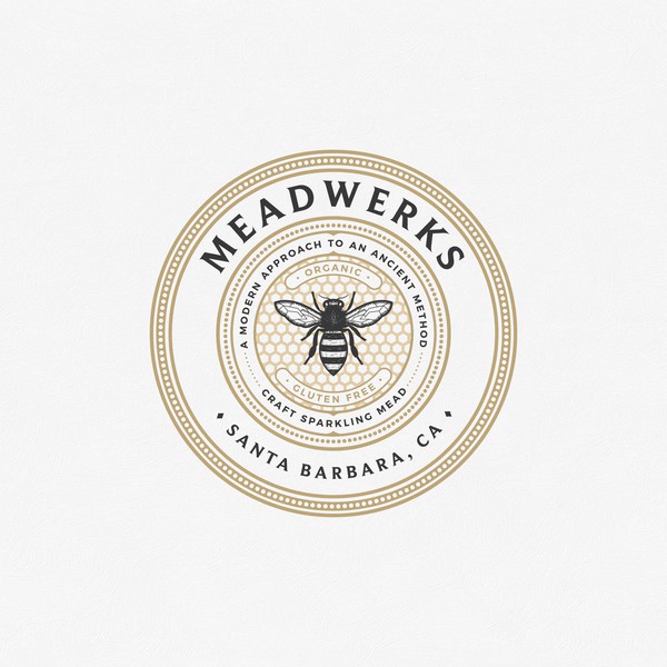 Logo concept for Meadwerks Santa Barbara California