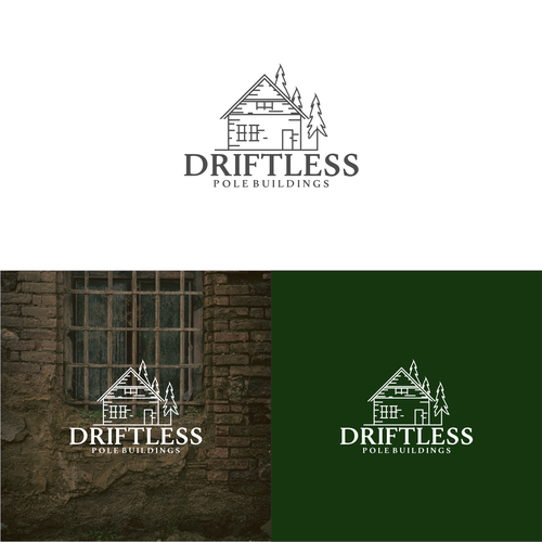 Picturesque pole building logo Ontwerp door MoeYec