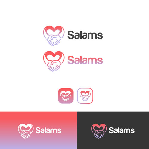 "Salams" Logo Design by Sufiyanbeyg™