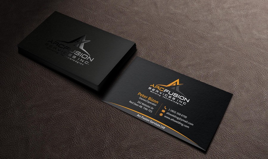 Business card for AFS Welding | Business card contest