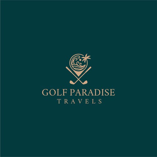 We need a logo that encourage trust and willingness to play GOLF in PARADISE Design by Ibrahim_2511