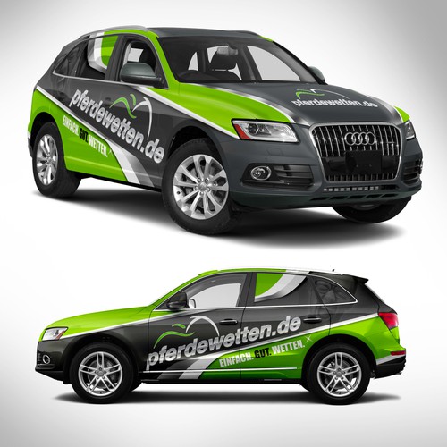 Modern Creative Car Wrapping Audio Q5 Car Truck Or Van Wrap Contest 99designs