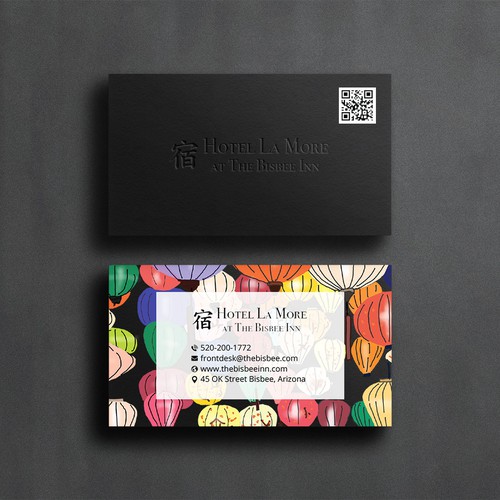 Business Card for Boutique Hotel Design by Birendra Chandra Das