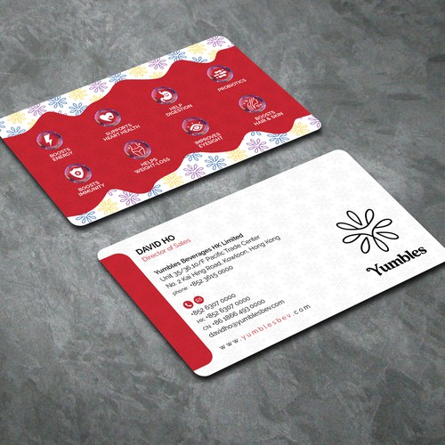 Design di Create a Business Card for Yumbles! A Young Dynamic Fermented Foods Company Based in Hong di dkuadrat™