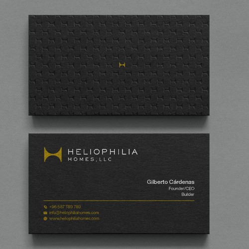 Luxury Custom Home Builder Business Cards needed Design by Xclusive16