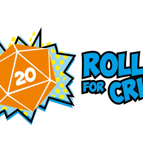 New logo wanted for Roll For Crit Design by PetiteRouquine