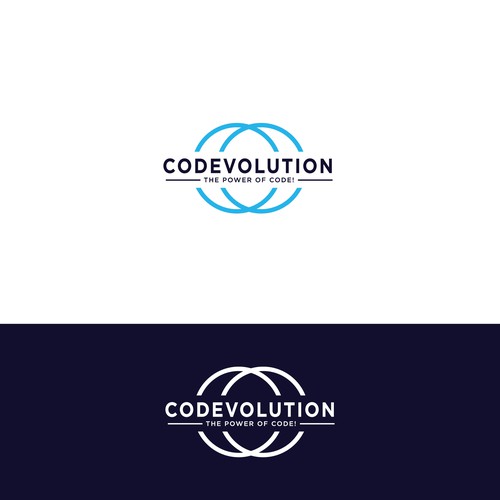 Logo for Codevolution, a brand new coding company! Design by Spider0421