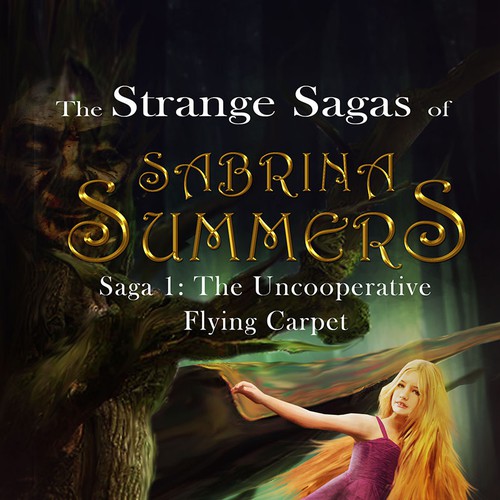 Create an ebook cover for children - first of a trilogy Design by Ddialethe