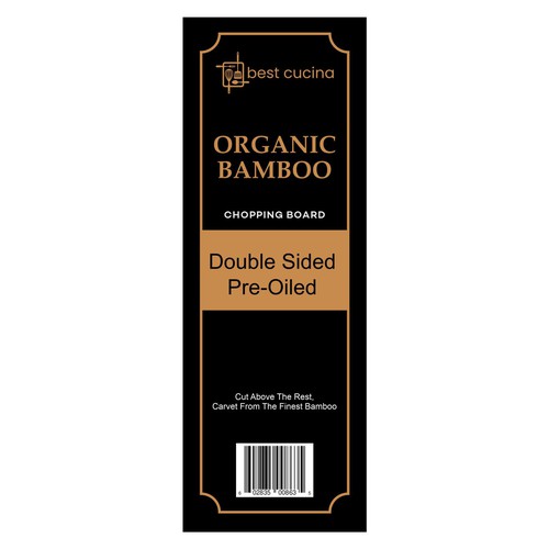 Bamboo Chopping Board Colour Card (2 Bamboo Chopping Board Models) Design by Vamp|re