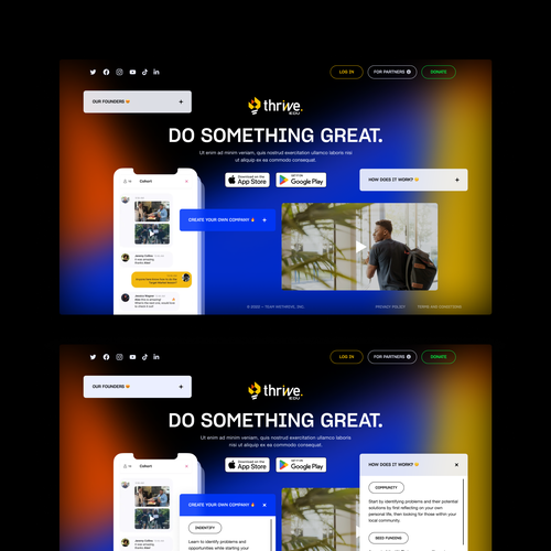 Forbes-listed company needs website for Gen-Z users Design by Rostyslav Pavliukh™