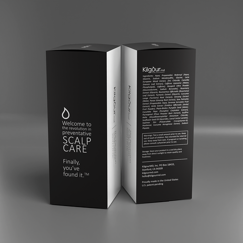 Stanford Dermatologist Skincare Line Box Design Design by syakuro