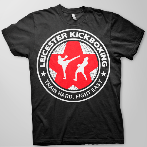 Leicester Kickboxing needs a new t-shirt design Design by brianbarrdesign