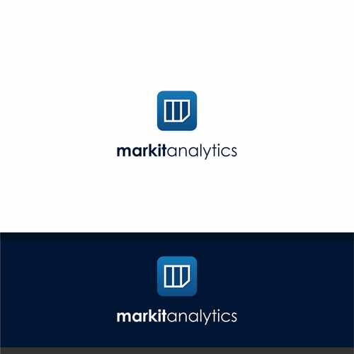 Create an engaging modern brand identity for Markit Analytics that will resonate with Marketers Design by logo.id