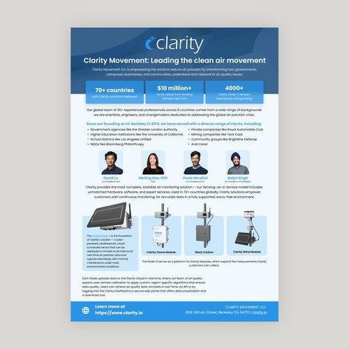 Design one-pager company overview Design von ArtSquare™