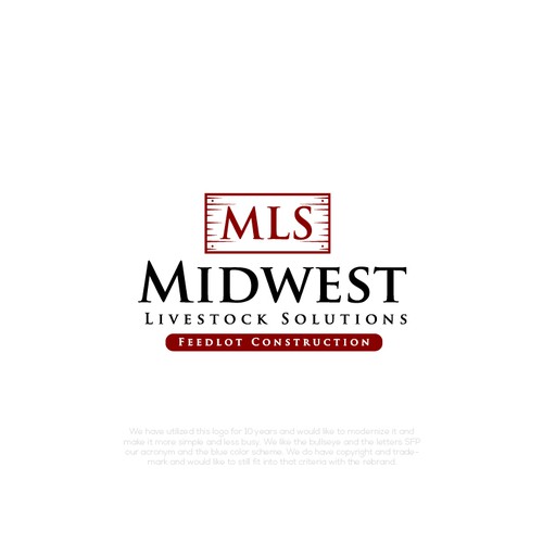 Midwest Livestock Solutions new logo! Design by JosH.Creative™