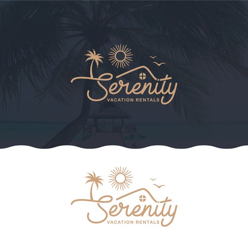 New Vacation home rentals logo for our Airbnb! Diseño de creativziner