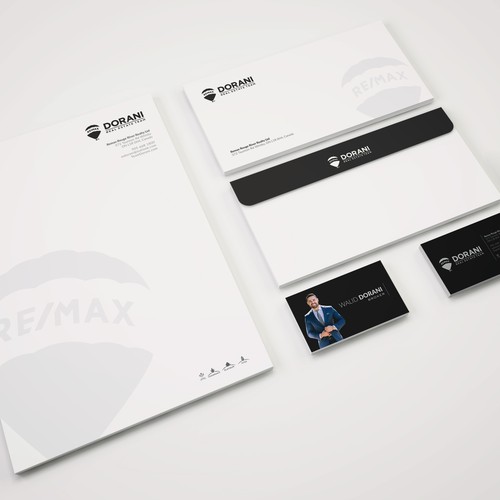 BUSINESS CARD, LETTERHEAD & ENVELOPE Design by @bh!jit