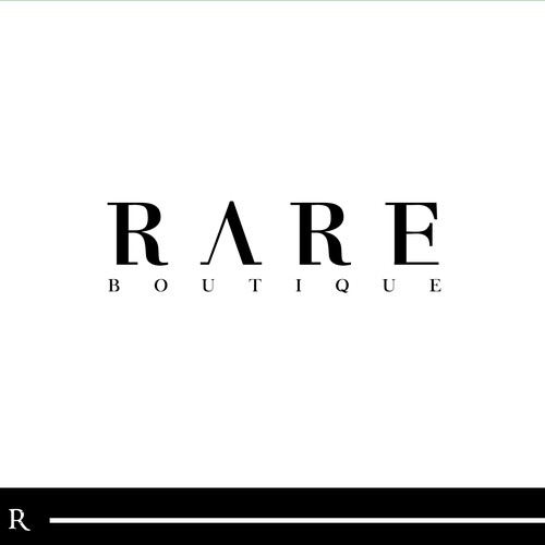 Create a logo for Rare, a high end boutique opening this spring! Design réalisé par RCMR STUDIO