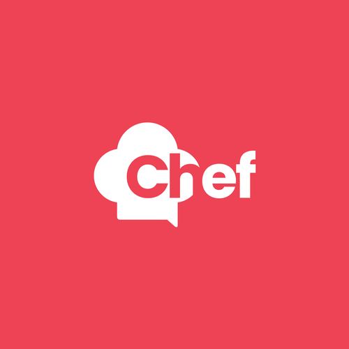 "CHEF": Food & Cooking Social Media Logo Design by Ricky Asamanis
