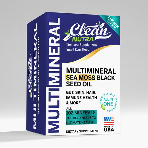 Design A Stunning Supplement Box for Best Selling Supplement Brand Design by DagDigi