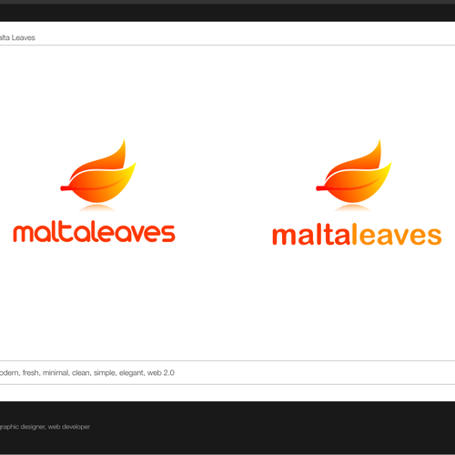 Design di Sleek, modern, fresh, minimal, web 2.0 style logo design  di ibiquo