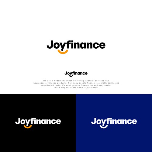 Logo & Styleguide for "Joyfinance" - An insurtech that makes finance fun and easy again Design by M_Studio™