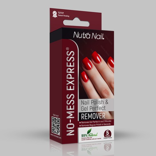 Nutra Nail Gel Remover Design by Rajith Shantha