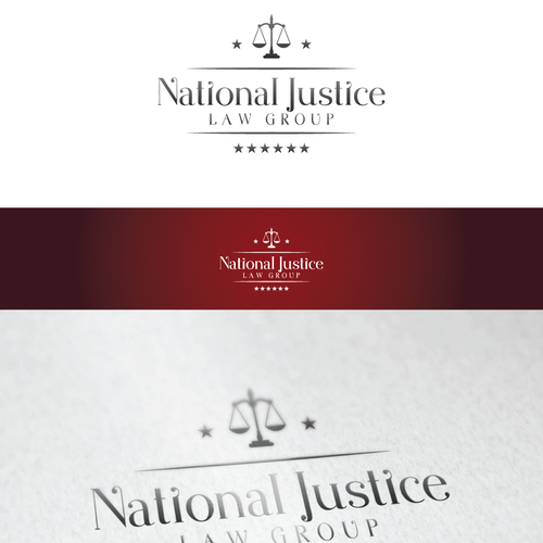 National Justice Law Group Design by Taj Design