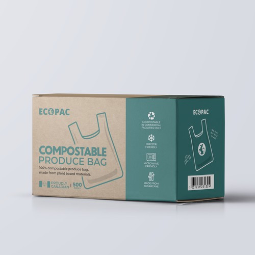 ECO FRIENDLY PACKAGING BOX DESIGN Diseño de Paresh Jadhav