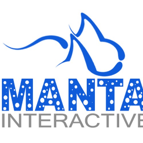 Create the next logo for Manta Interactive Diseño de shyne33