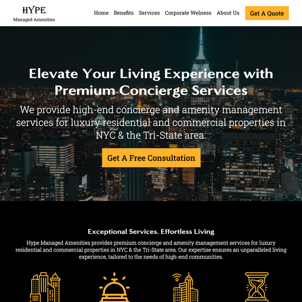 Hype managed amenities