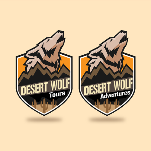 New logo wanted for Desert Wolf Adventures Design by Ink Drop Studio