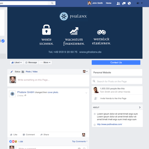 Facebook cover contest entry by deinfo™