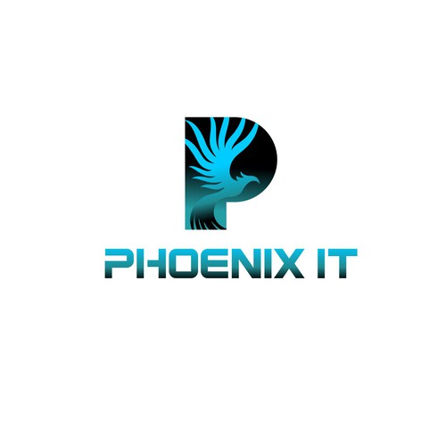 Business logo for consulting company Phoenix IT Réalisé par GA19