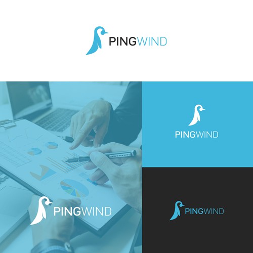 PingWind Inc. Logo Contect Design by vian nin