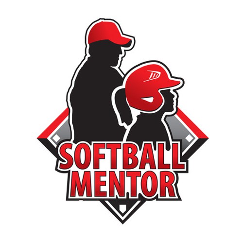 SOFTBALL MENTOR an elite softball training academy Logo design contest
