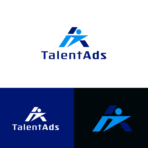 Design a modern, minimalistic logo for a Recruiting Performance Advertising Agency Design réalisé par ♔KDR♔Designs