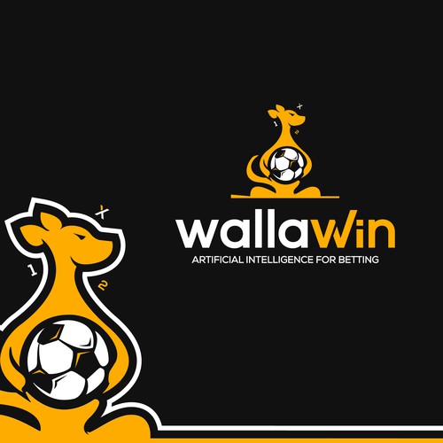 crea un logo per WallaWin Design by stonedGoat