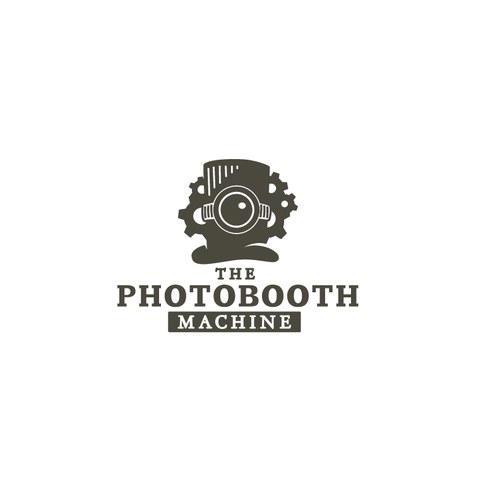 Create a nostalgic, steampuck inspired logo for The Photobooth Machine Design by xkarlohorvatx