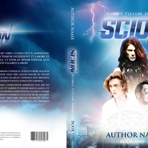 Design Book Cover for an upcoming future urban YA SF series with a strong female protagonist por Alvianks