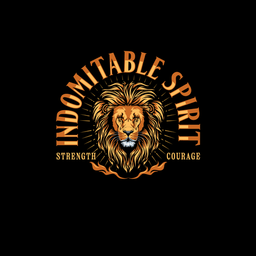 Lion tshirt design to inspire men to greatness Design by M E L O