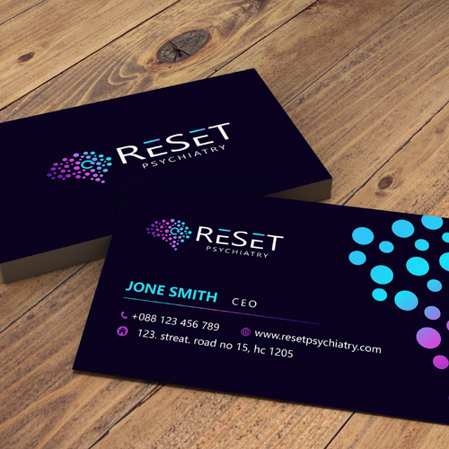 Psychiatry Practice Logo Design - Reset Design by thk.khokon