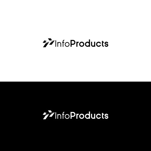 InfoProducts.com - Logo & Branding Design por Nana445