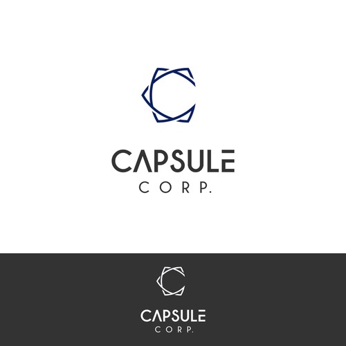 Design di Logo Capsule Corp, univers DBZ di T U A N H