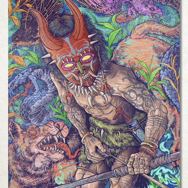 painting illustration digital drawing cover album